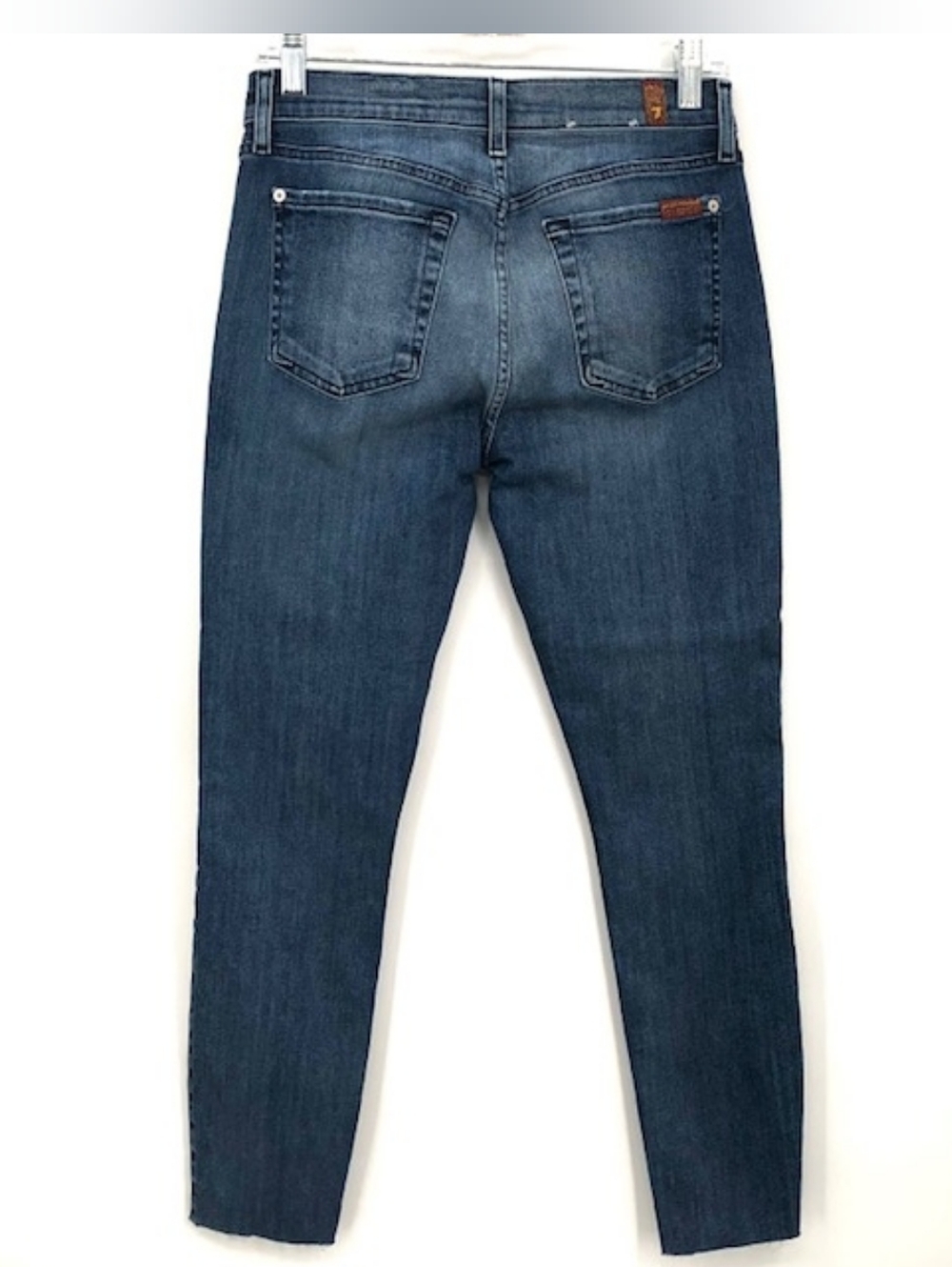 7FAM Ankle Skinny Jean - 28,  7 for All Mankind x 26" - Picture 5 of 9